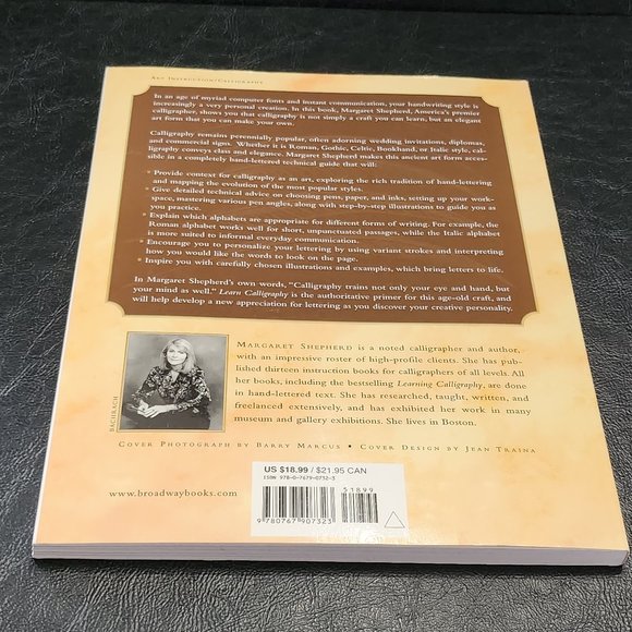 Learn Calligraphy, The Complete Book of Lettering And Design by Margaret Shepher - Picture 2 of 7